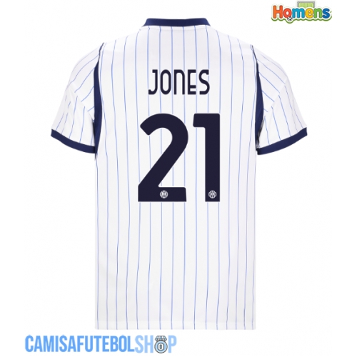 Camisa de time de futebol Inter Milan Curtis Jones #21 Replicas 2º Equipamento 2026-27 Manga Curta